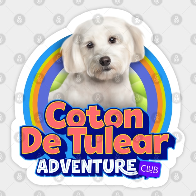 Coton de Tulear Sticker by Puppy & cute